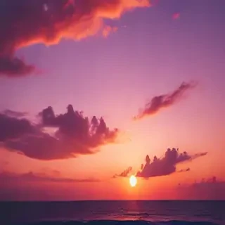 sunset aesthetic wallpaper