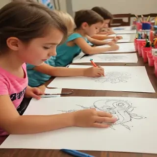 kids drawing