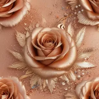 glitter rose gold background