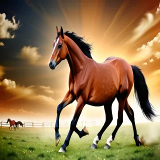 horse background