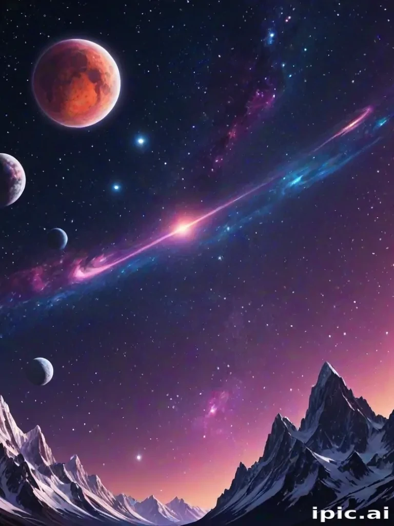 space wallpaper aesthetic
