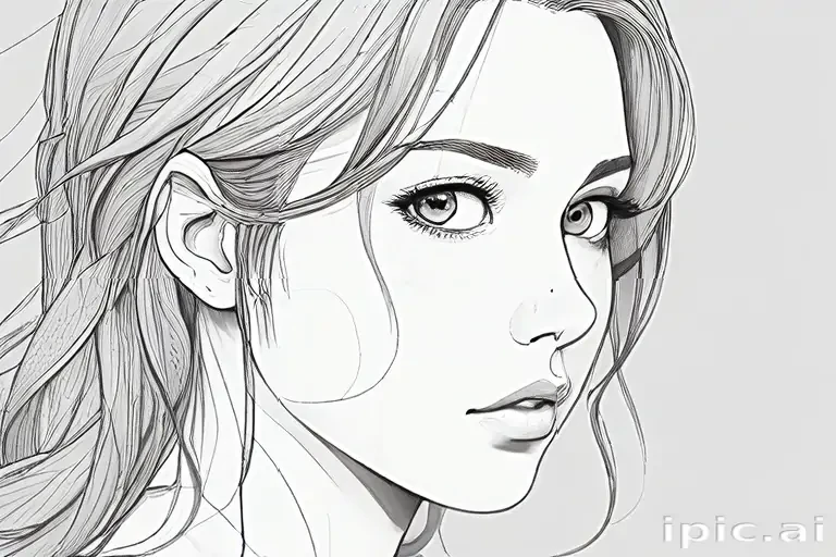 transparent line art
