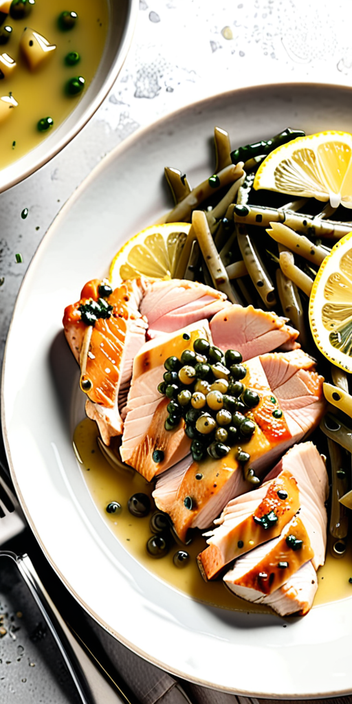 what to eat with chicken piccata
