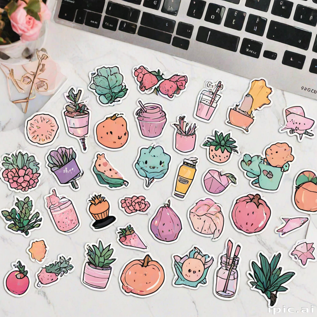 aesthetic stickers printable