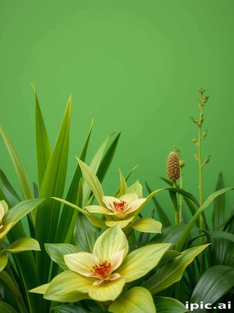 plants no background