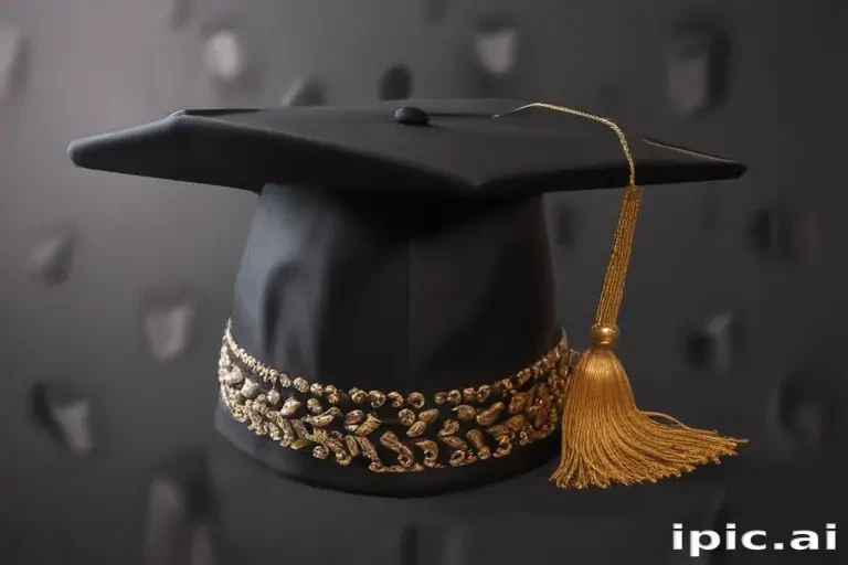 grad hat png