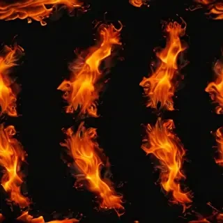 fire clear background