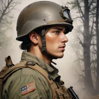 soldiers drawing