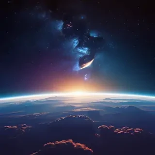 iphone space wallpaper