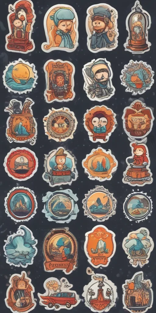 clipart of stickers