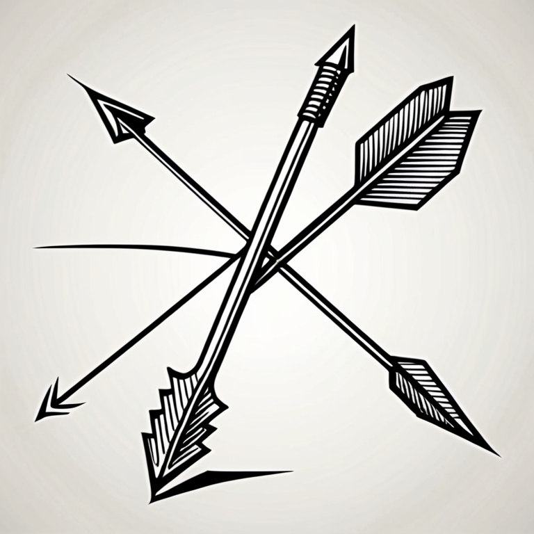 Tribal Arrows Set Stock Illustration - Download Image Now - American  Culture, Ancient, Archery - iStock