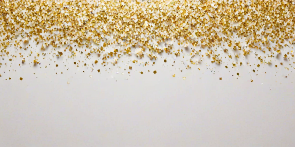 white & gold background