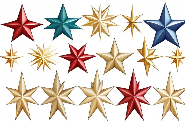 christmas stars clip art