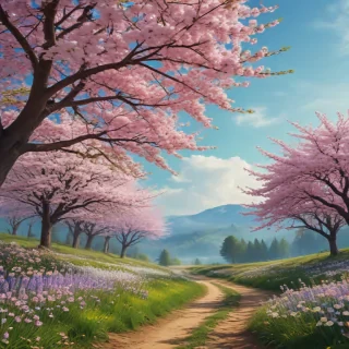 spring desktop wallpaper aesthetic