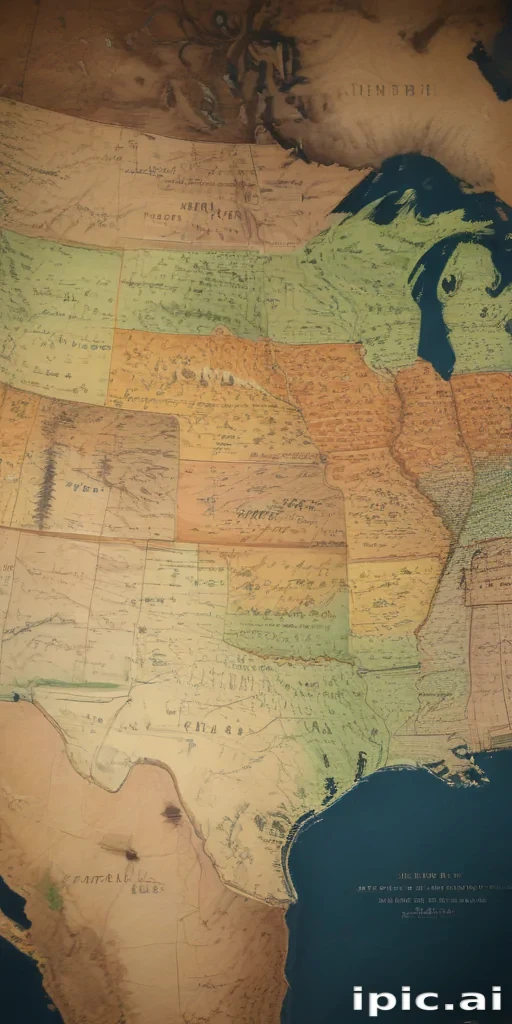 united states map with state names