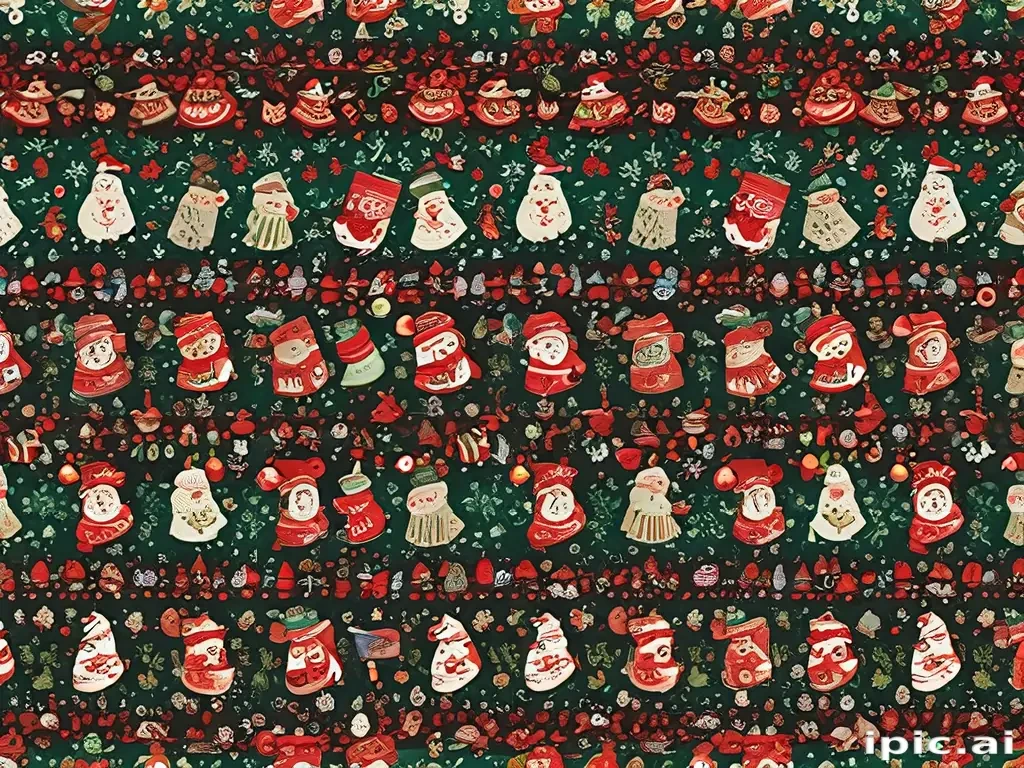 christmas pattern background
