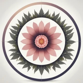 circle flower