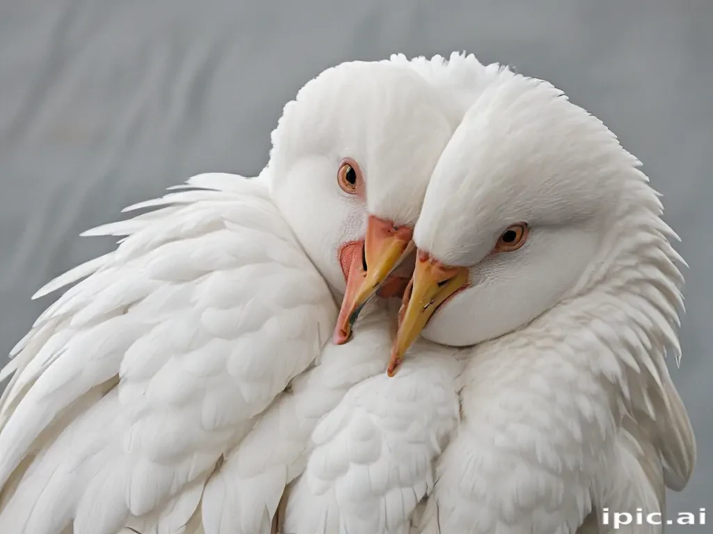 preening