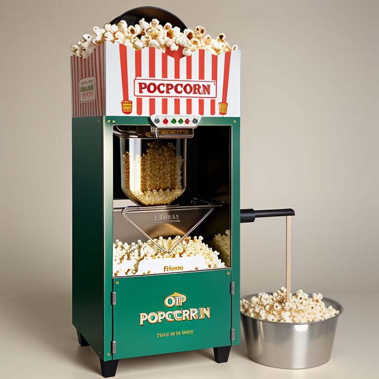 popcorn and oil for popcorn machine