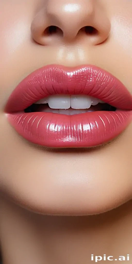 transparent lips