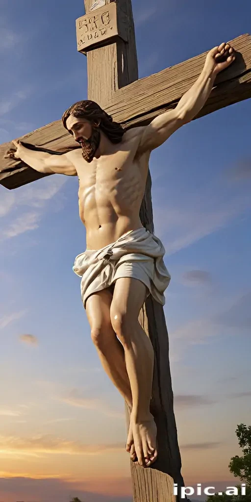 pic of jesus christ on cross