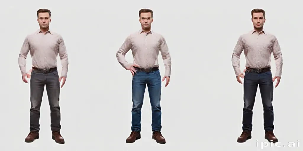 man transparent background