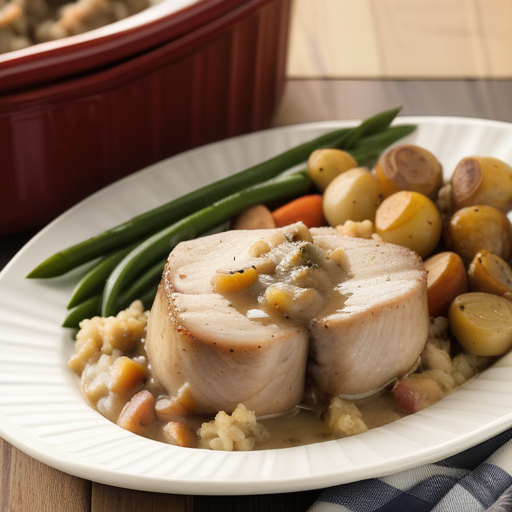 crock pot pork chops with stuffing