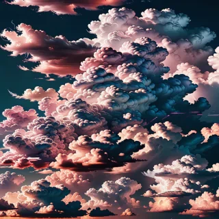aesthetic clouds wallpaper