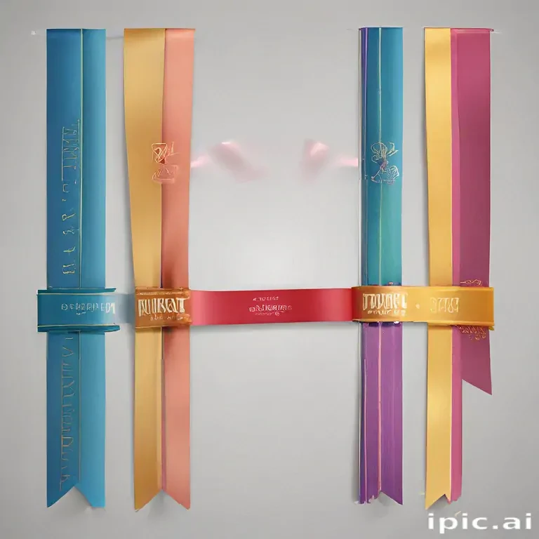 ribbon banners
