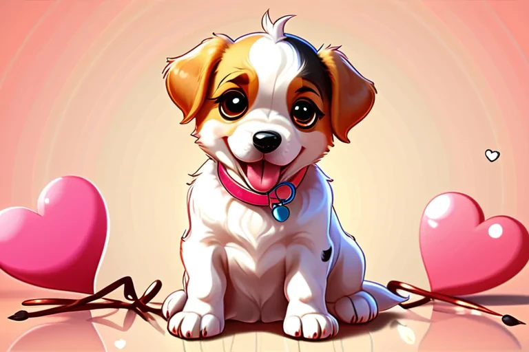 animated cute dog wallpapers