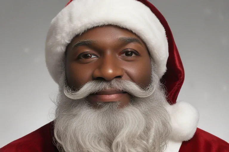 black santa png