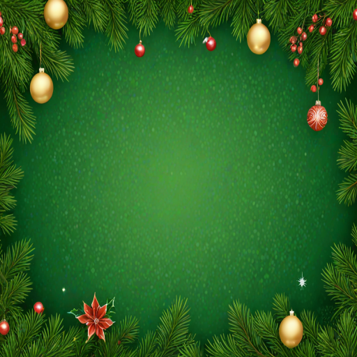 christmas background green