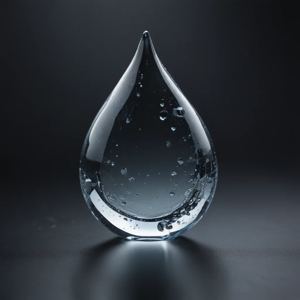 water drop transparent