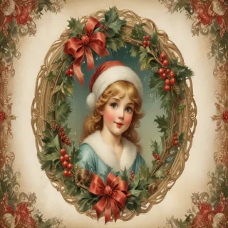 free printable vintage christmas images
