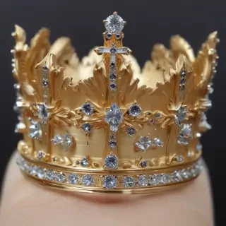 kings crown piercing