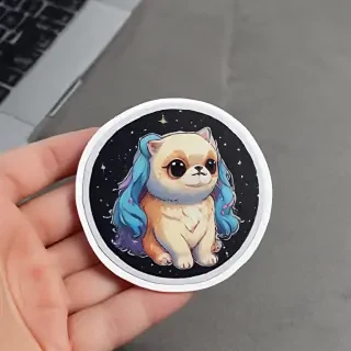sticker mockup