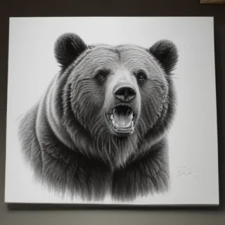 bear drawing