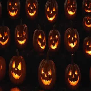halloween pumpkin background