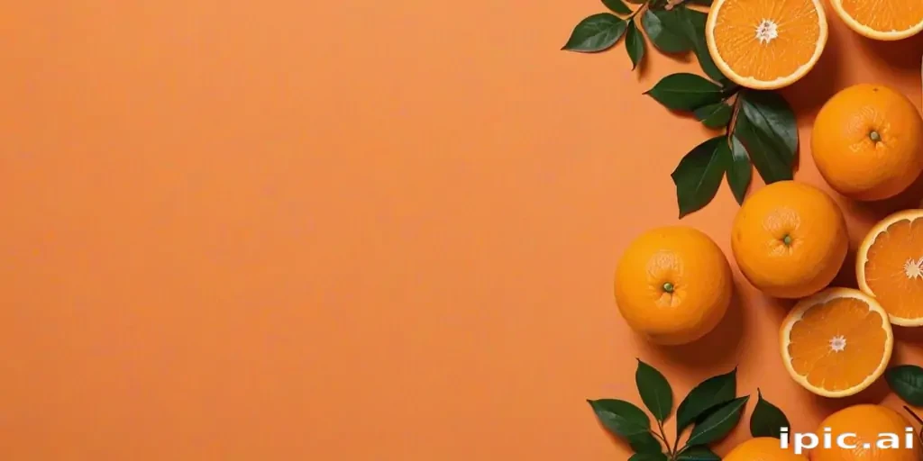 orange background aesthetic