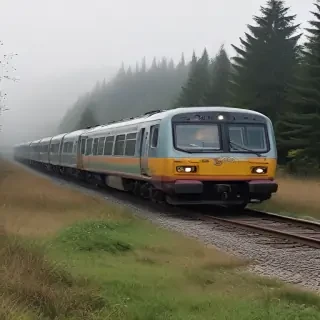 train transparent