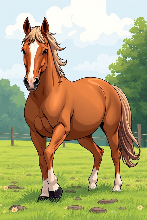 horses clip art