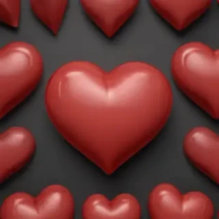simple heart wallpaper