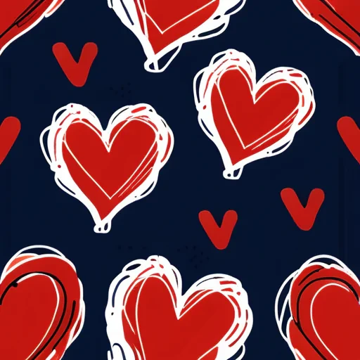 hand drawn heart
