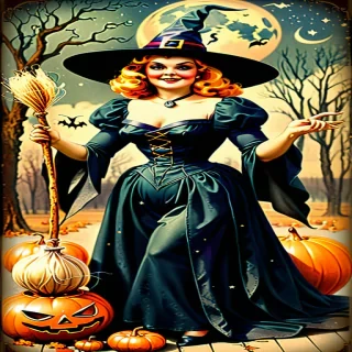 vintage witch