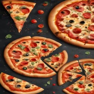 pizza clipart transparent background
