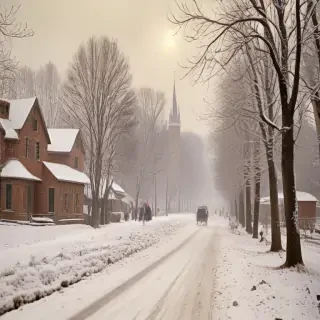 vintage winter images