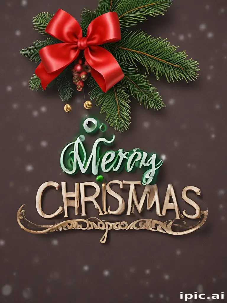 text merry christmas png