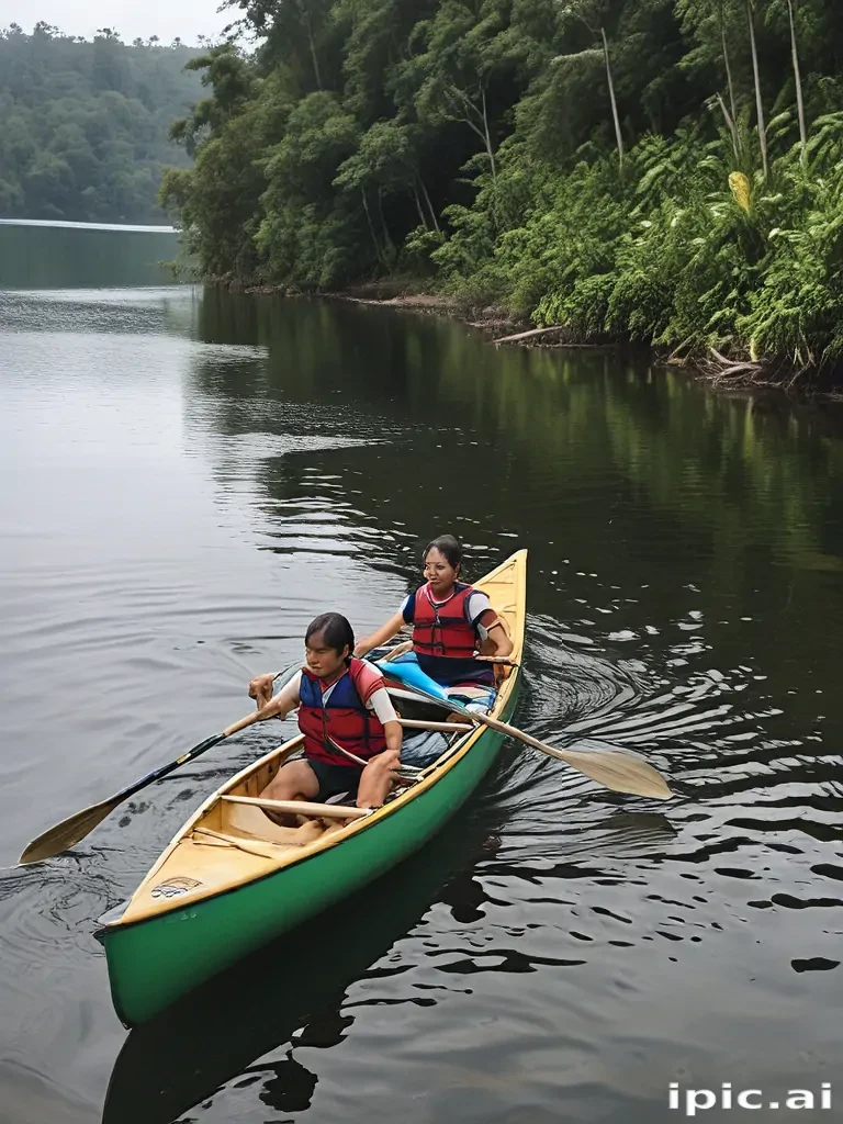 canoeing png
