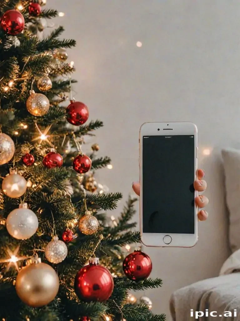 iphone christmas wallpaper aesthetic