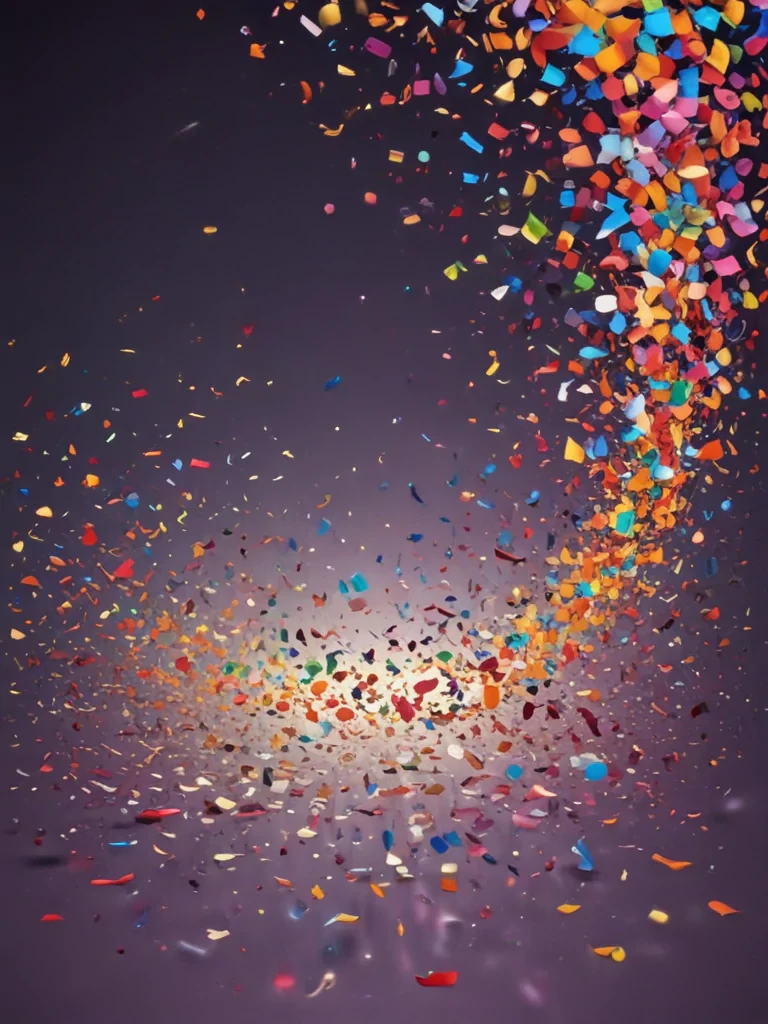 confetti vector